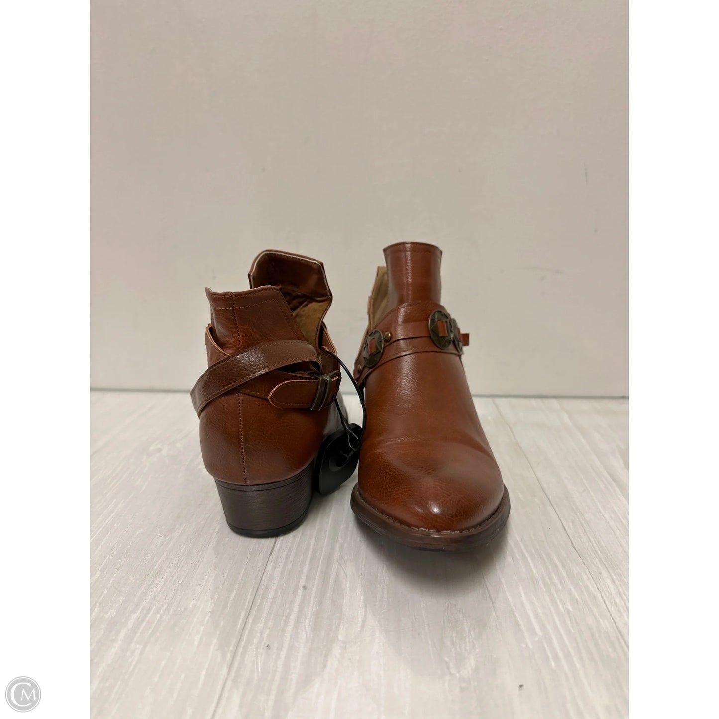 Boots Western By Clothes Mentor In Brown, Size: 10