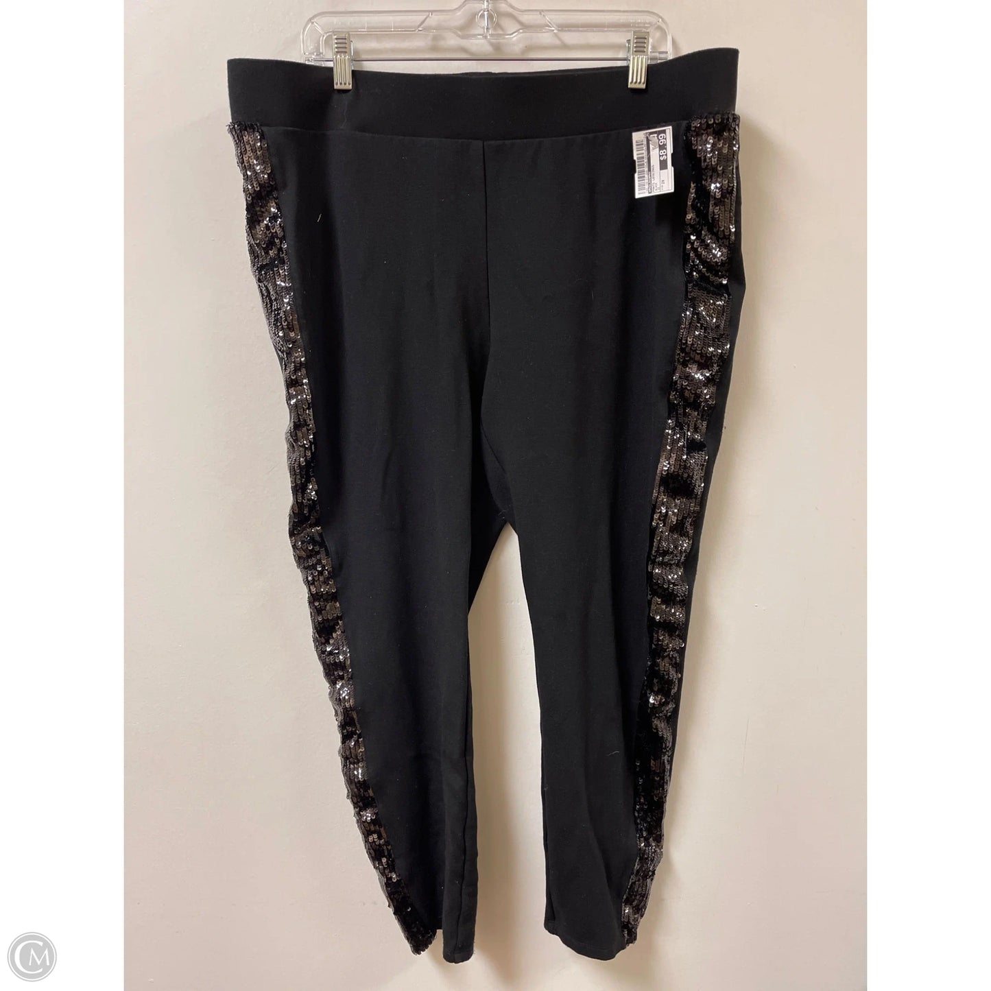 Pants Leggings By Philosophy In Black, Size: 2x