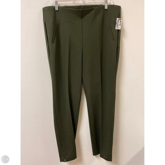 Pants Dress By Chicos In Green, Size: 14