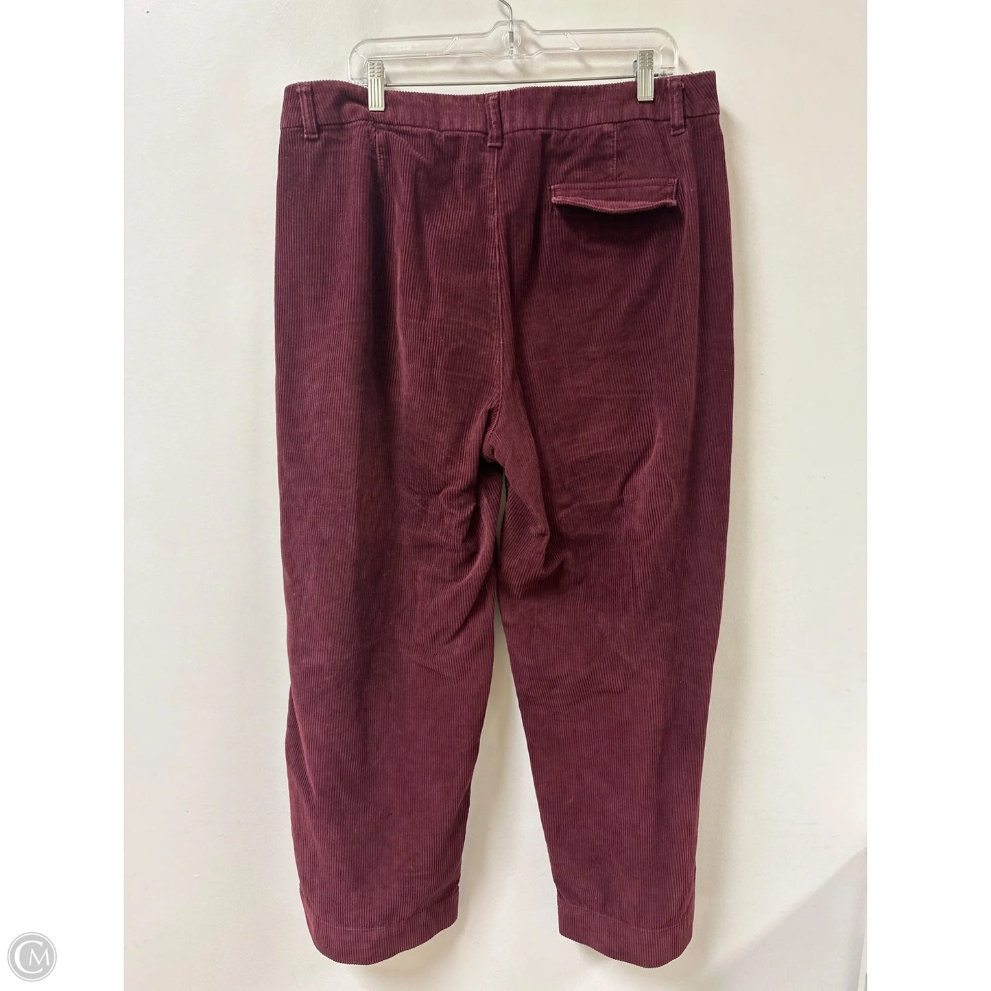 Pants Corduroy By Old Navy In Red, Size: 16
