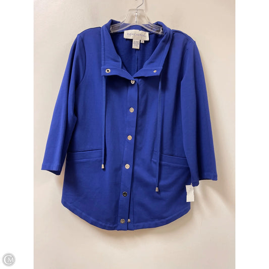 Jacket Other By Doncaster In Blue, Size: M