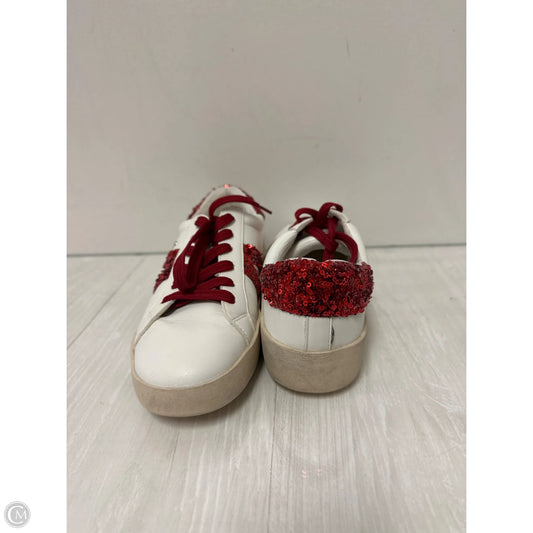 Shoes Sneakers By Clothes Mentor In Red, Size: 8