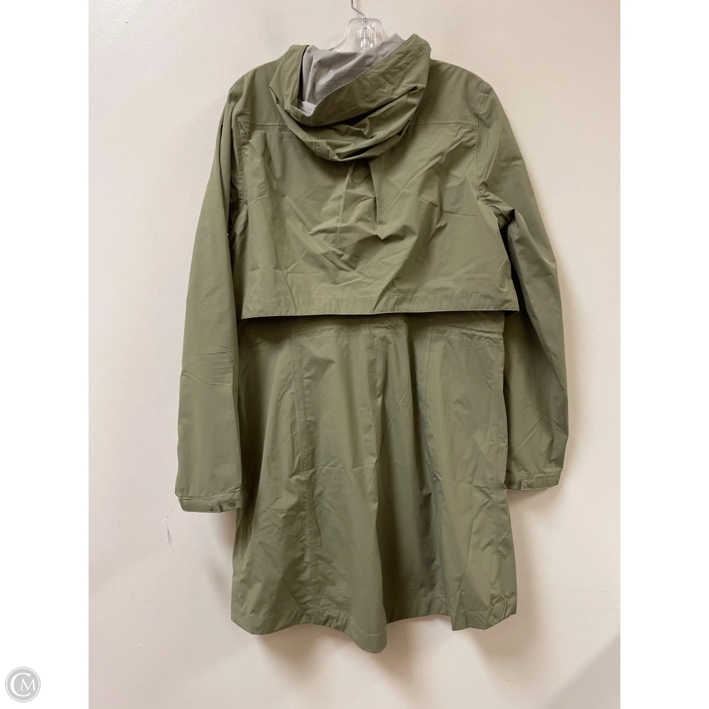 Jacket Windbreaker By L.l. Bean In Green, Size: M