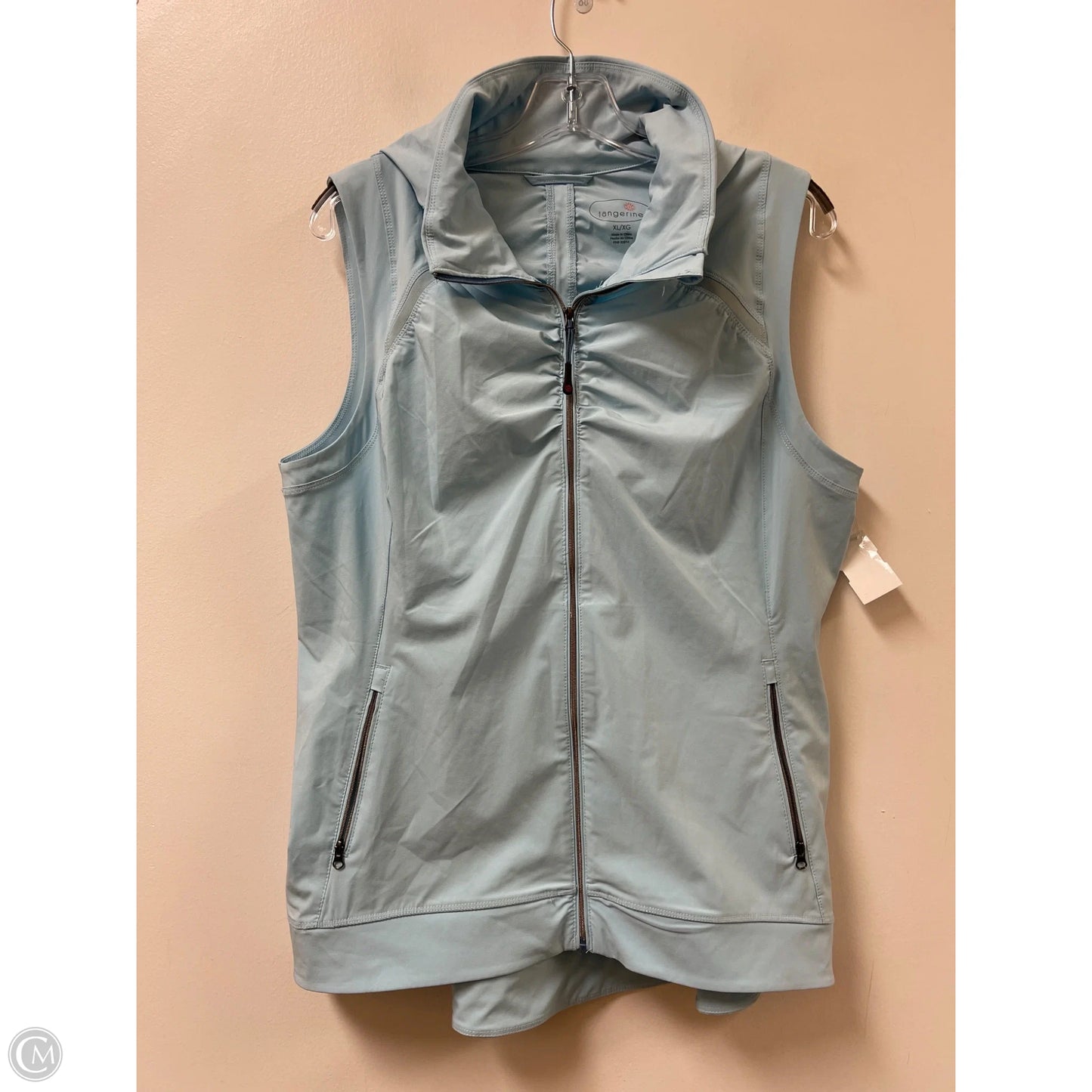 Athletic Jacket By Tangerine In Blue, Size: Xl