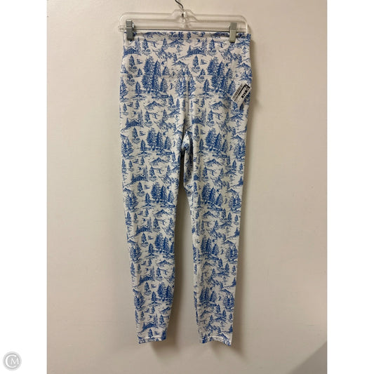 Athletic Leggings By Beach Riot In Blue, Size: L