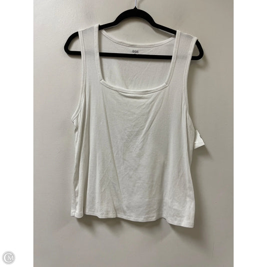 Tank Top By Ana In White, Size: Xl