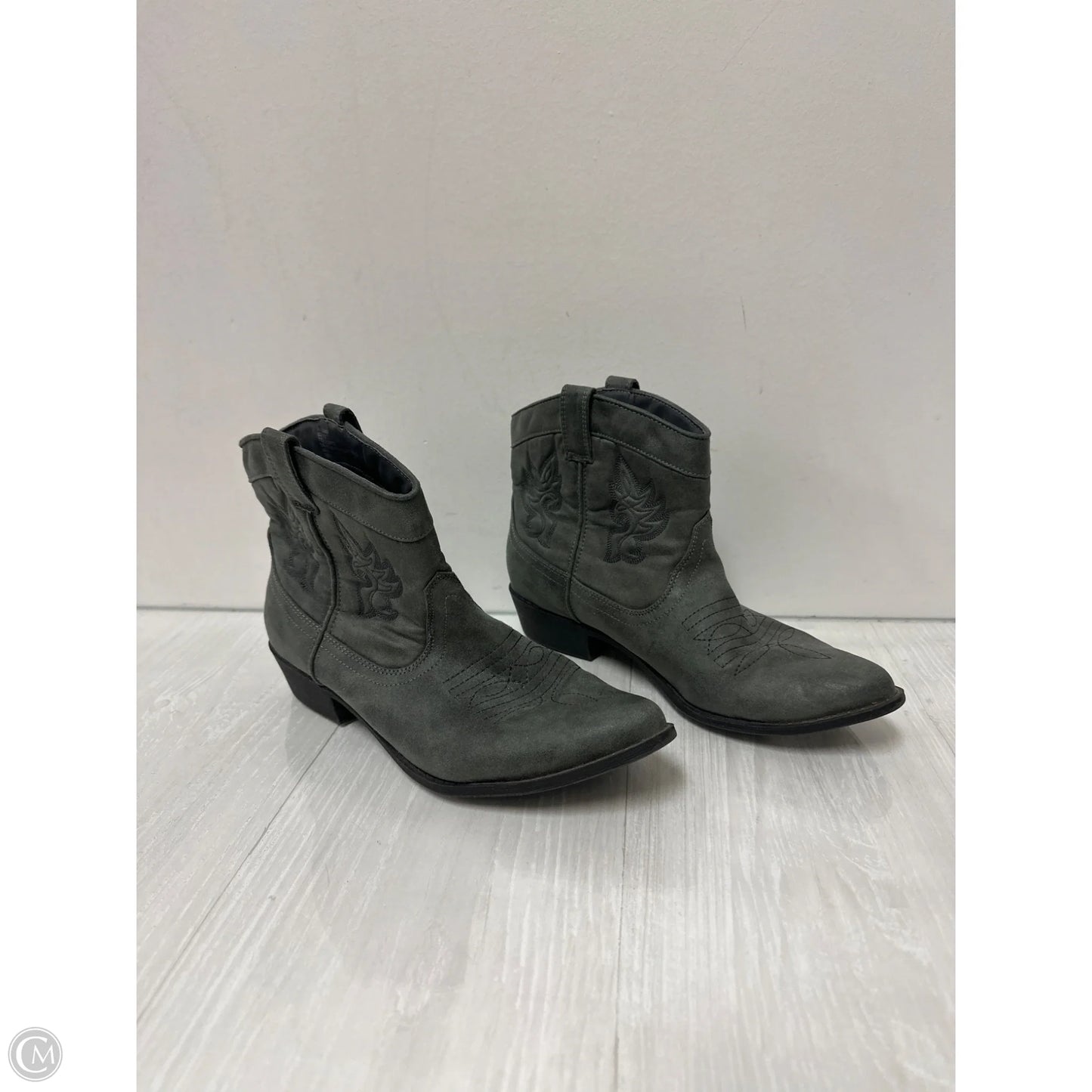 Boots Western By Arizona In Grey, Size: 9