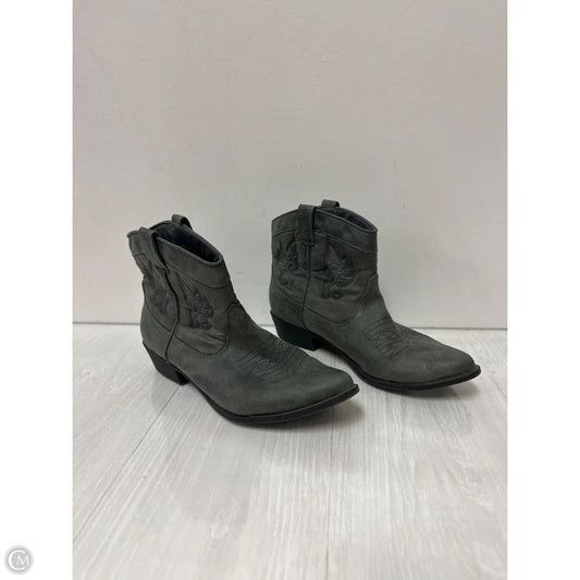 Boots Western By Arizona In Grey, Size: 9