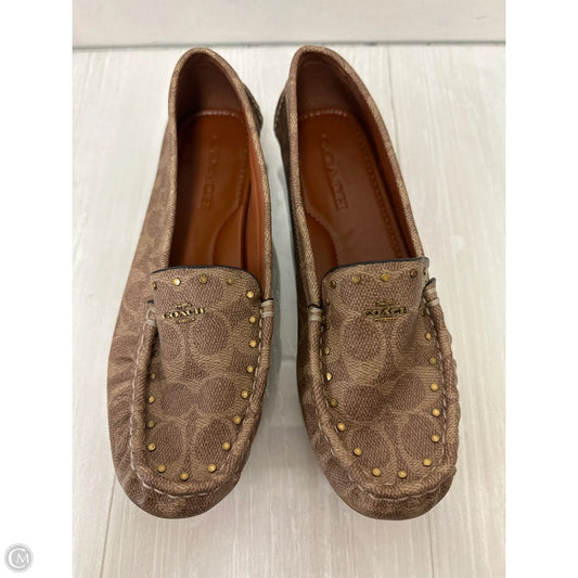 Shoes Designer By Coach In Brown, Size: 8