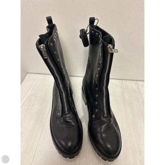 Boots Designer By Coach In Black, Size: 8