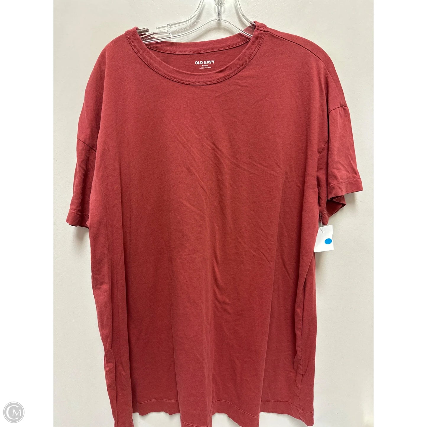 Top Short Sleeve By Old Navy In Red, Size: Xl