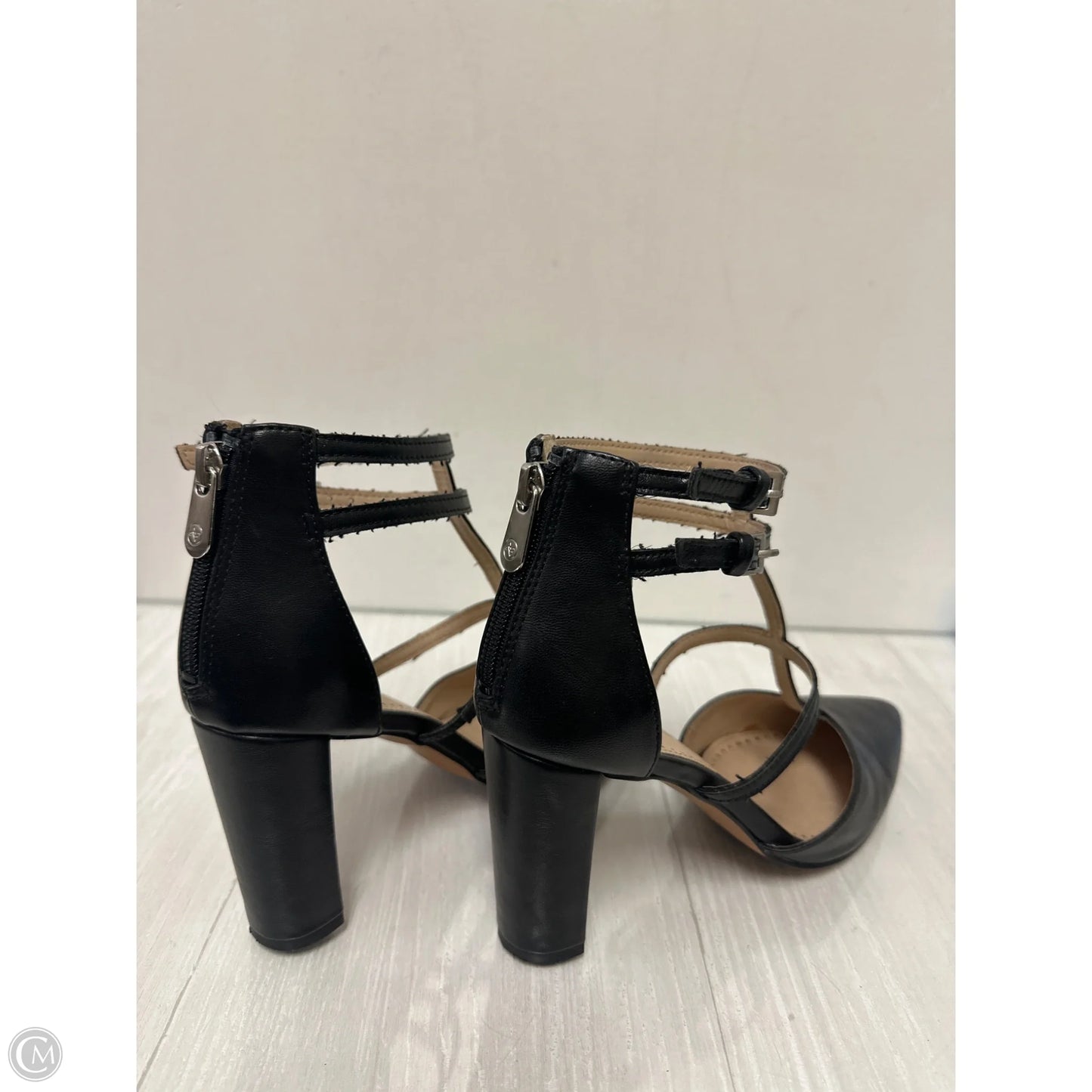 Shoes Heels Block By Adrienne Vittadini In Black, Size: 7.5