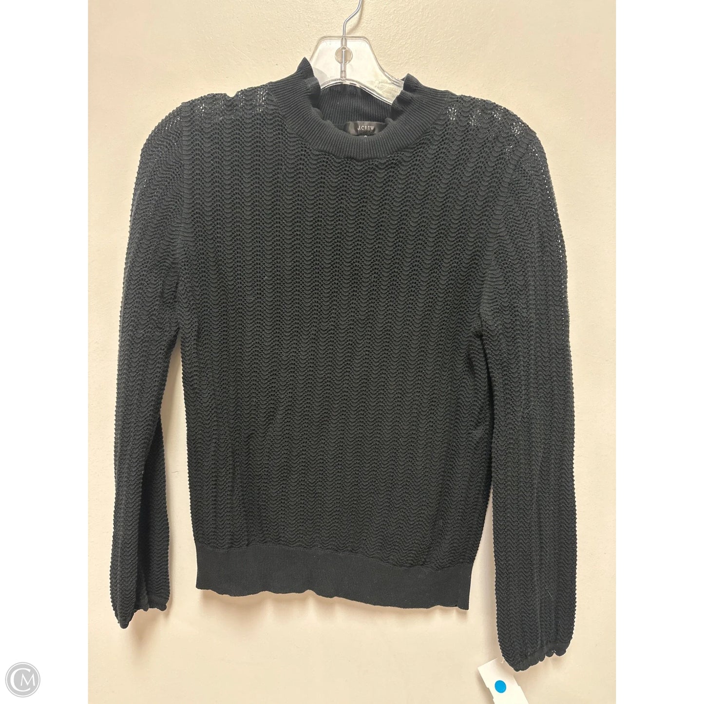 Top Short Sleeve By J. Crew In Black, Size: S