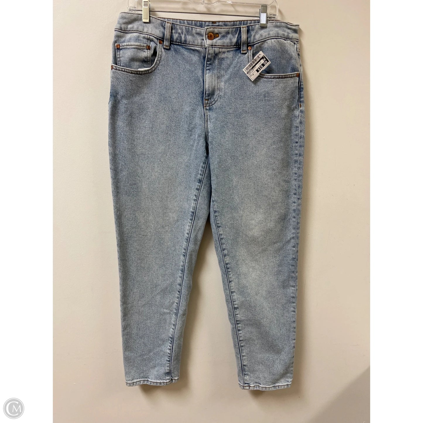 Jeans Straight By Talbots In Blue Denim, Size: 10