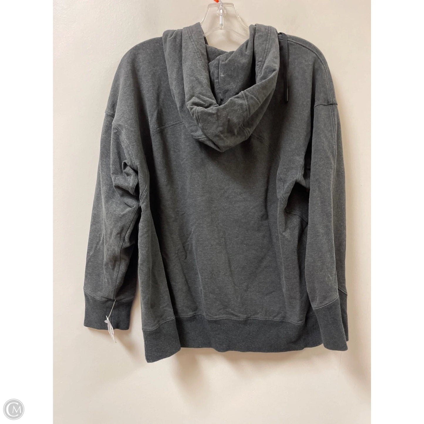 Athletic Jacket By Lululemon In Grey, Size: M