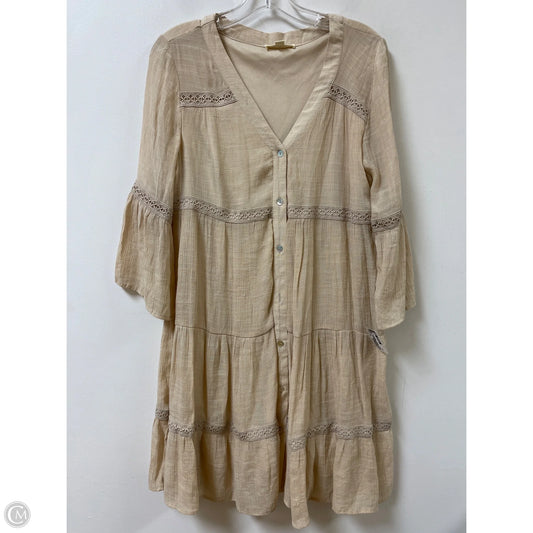 Dress Casual Midi By Indigo Rose In Cream, Size: M