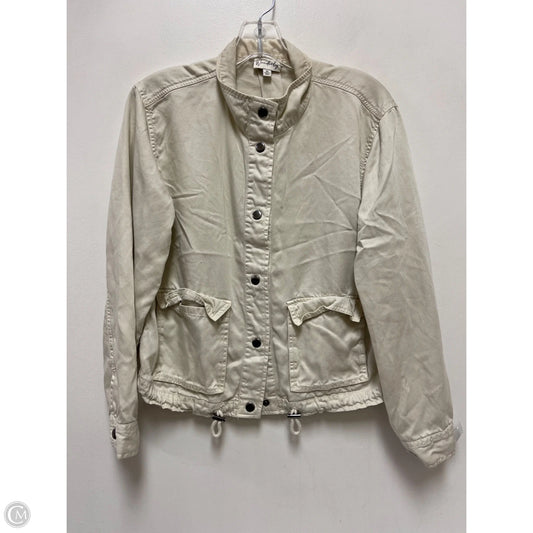 Jacket Utility By Wonderly In Tan, Size: M