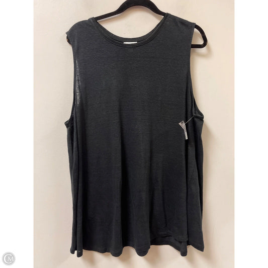 Tank Top By J. Jill In Black, Size: Xl
