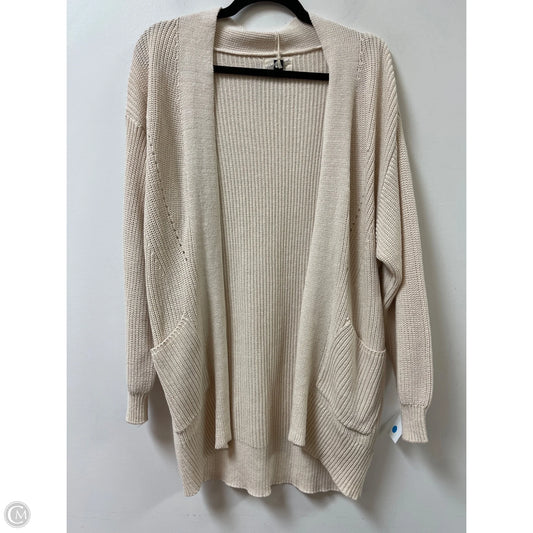Sweater Cardigan By Universal Thread In Cream, Size: Xs
