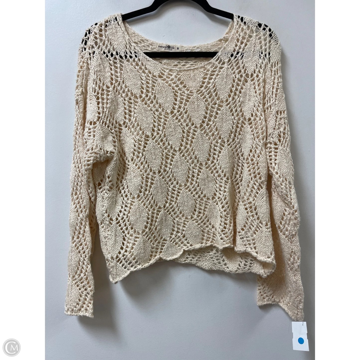 Sweater By Natural Life In Cream, Size: M