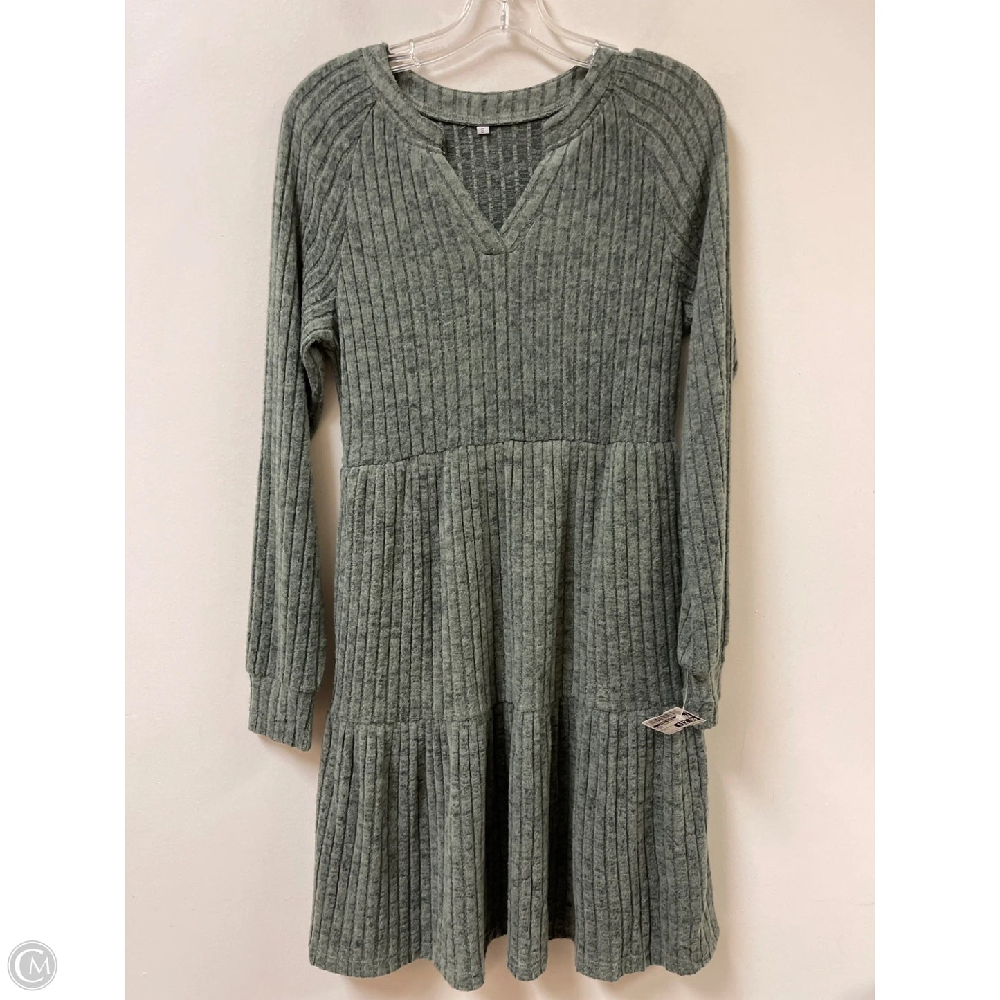 Dress Casual Midi By Clothes Mentor In Green, Size: S