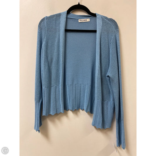 Sweater Cardigan By Grace Karin In Blue, Size: S