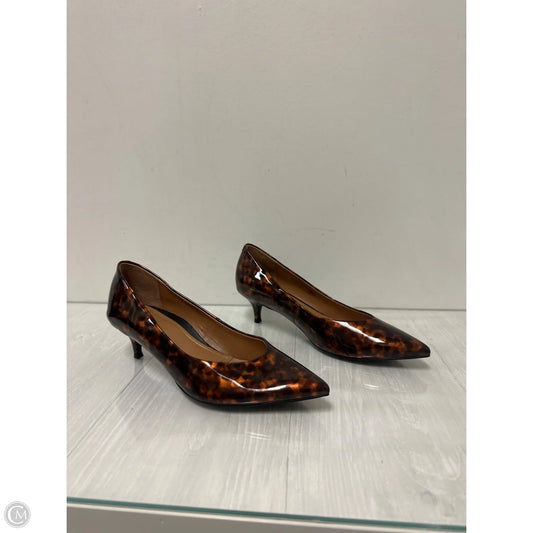 Shoes Heels Kitten By Vionic In Brown, Size: 9
