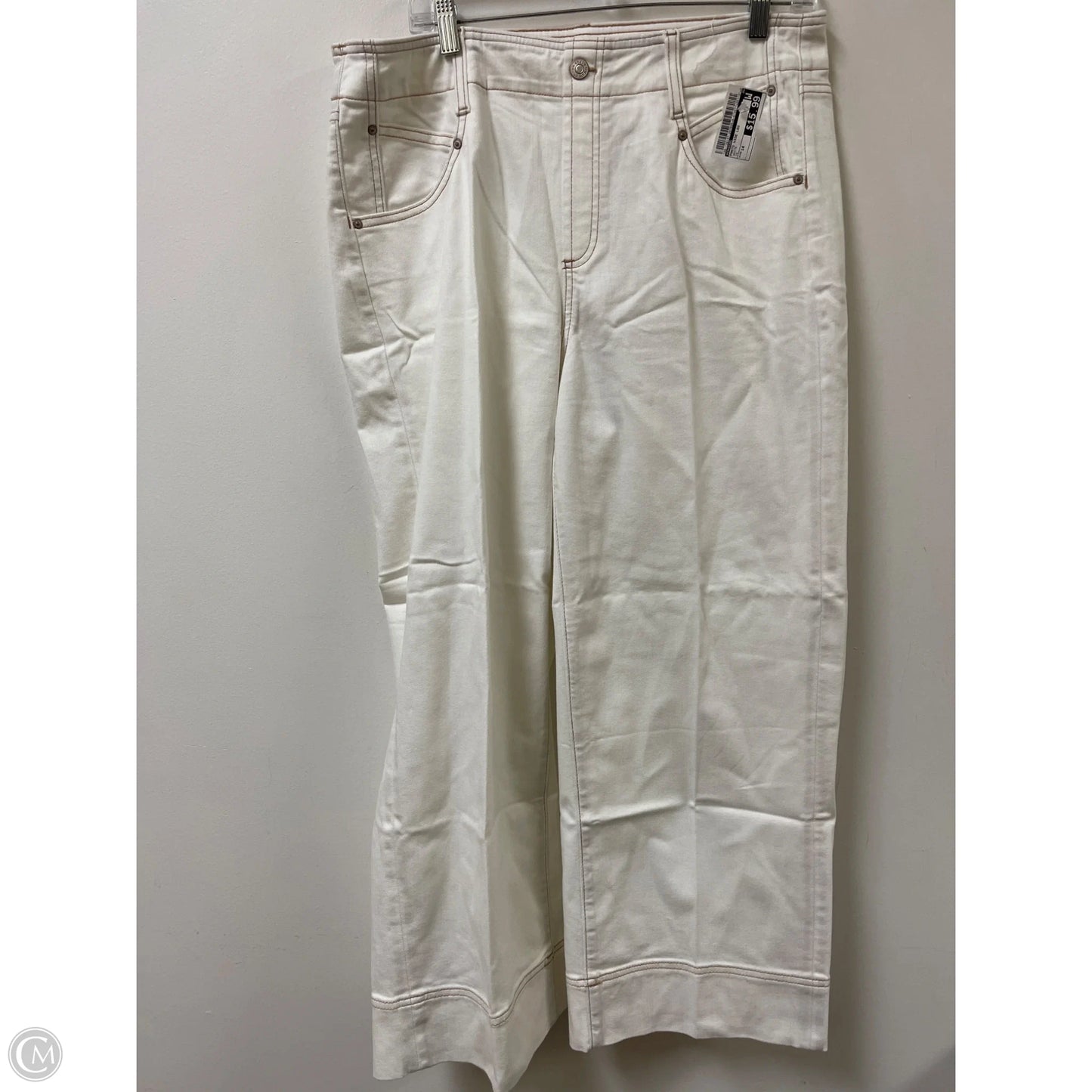 Pants Wide Leg By Chicos In White, Size: 14