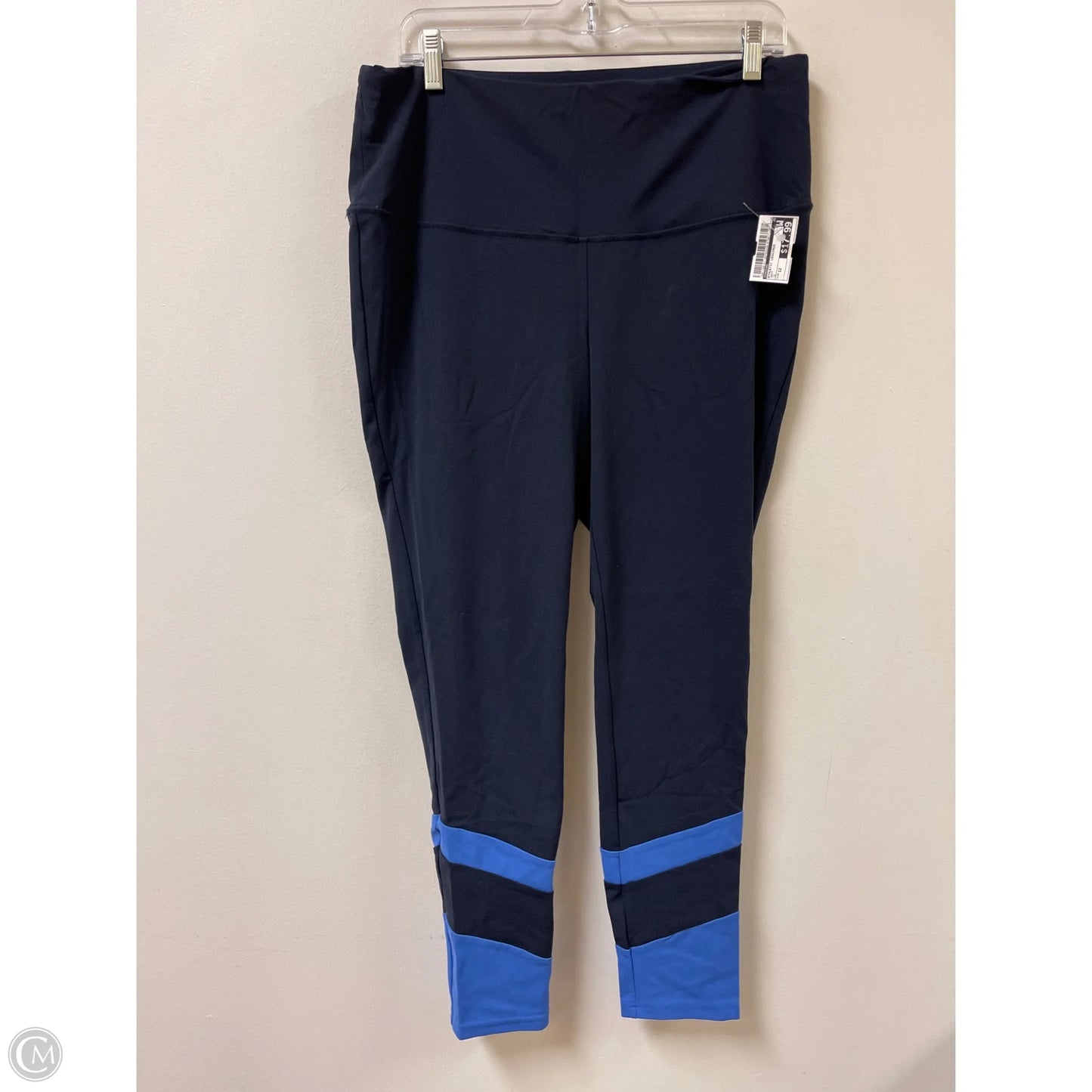 Athletic Leggings By Chicos In Navy, Size: 12