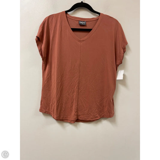 Athletic Top Short Sleeve By 32 Degrees In Orange, Size: Xs