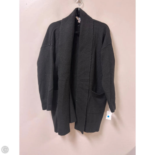 Sweater Cardigan By Time And Tru In Black, Size: Xl