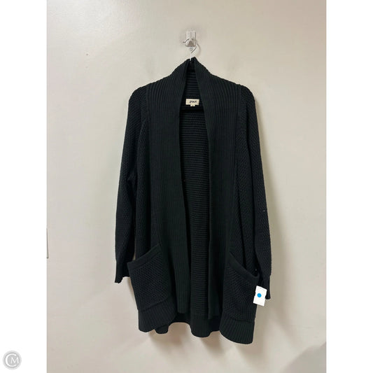 Sweater Cardigan By Pact In Black, Size: 1x