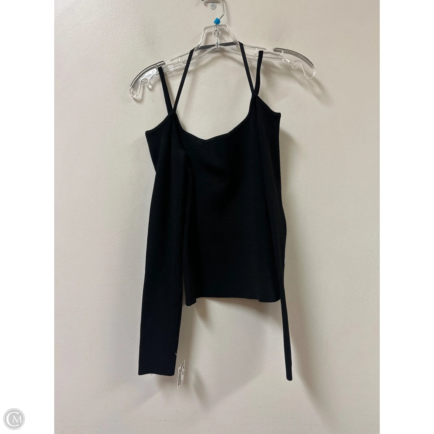 Top Long Sleeve By 7 For All Mankind In Black, Size: M