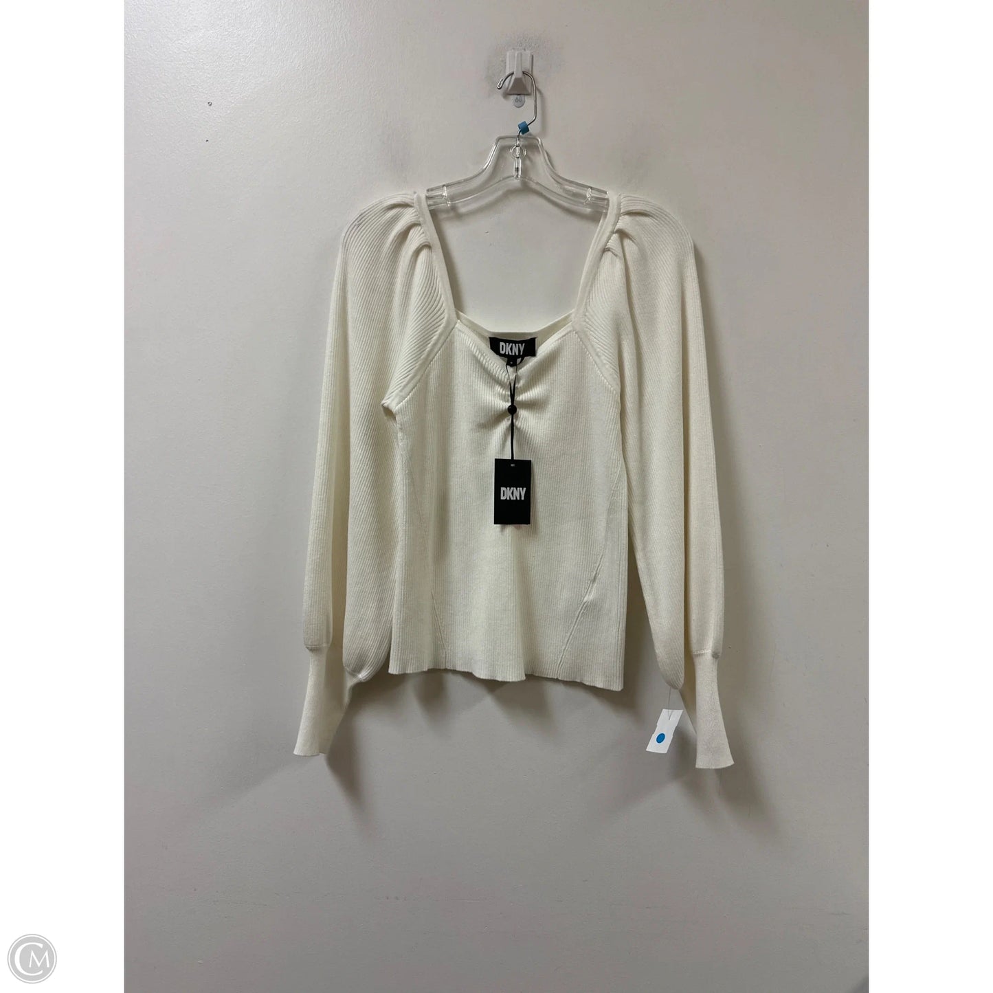 Sweater By Dkny In Cream, Size: M