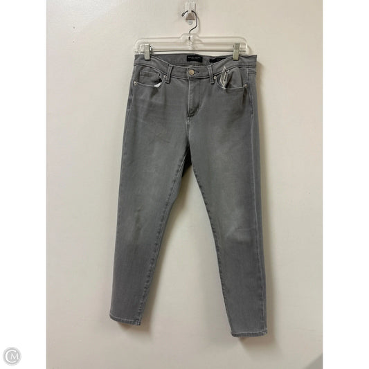 Jeans Skinny By Banana Republic In Grey, Size: 10