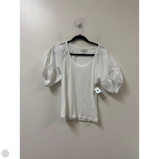 Top Short Sleeve By On 34th In White, Size: S