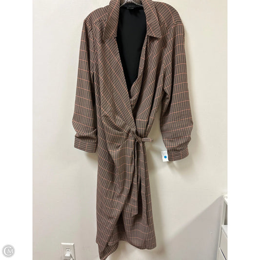 Dress Casual Maxi By Alex Marie In Brown, Size: 1x