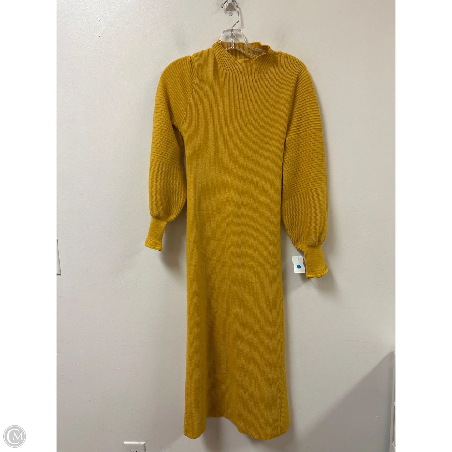 Dress Casual Maxi By Clothes Mentor In Yellow, Size: L