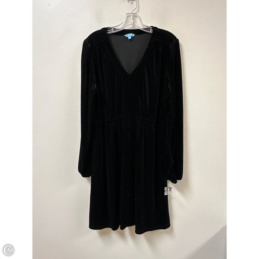 Dress Casual Midi By Draper James In Black, Size: L