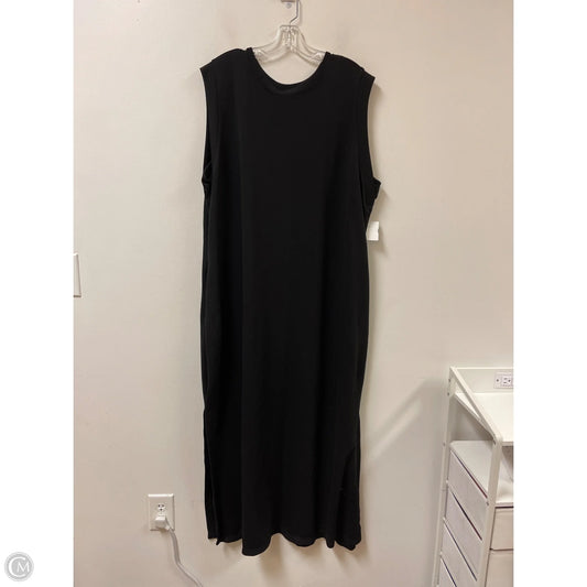 Dress Casual Maxi By Scoop In Black, Size: 3x