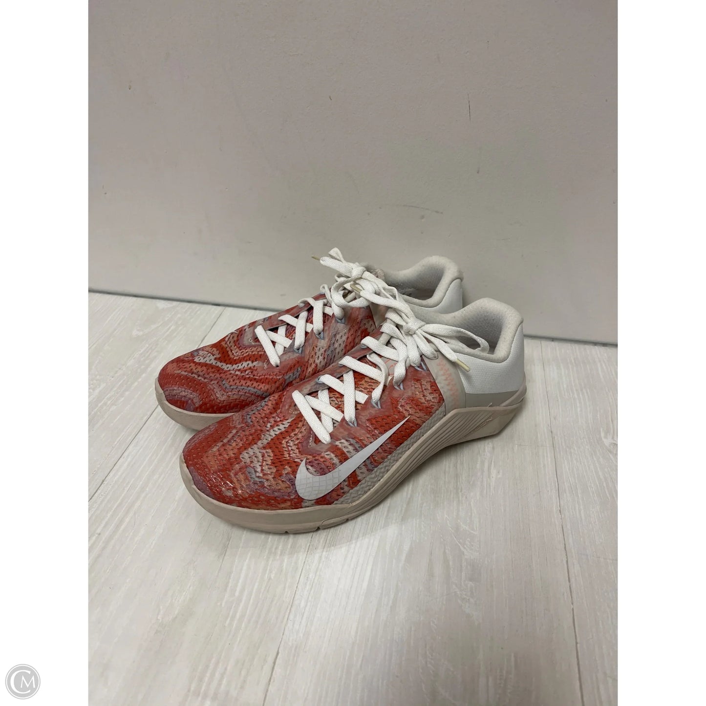 Shoes Athletic By Nike In Orange, Size: 12