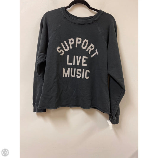 Sweater By Clothes Mentor In Black, Size: M