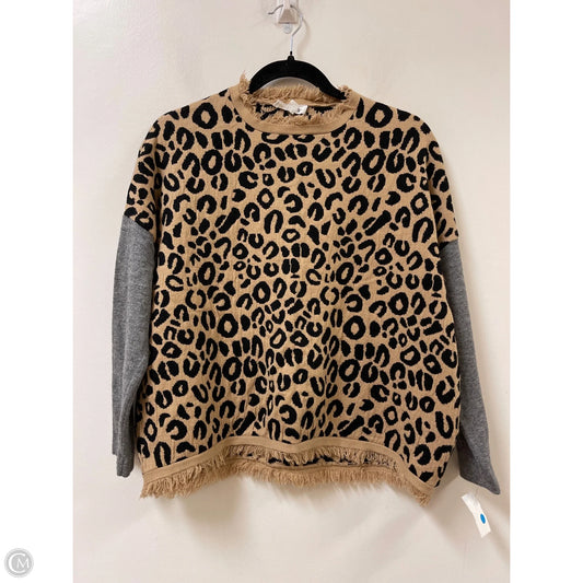 Sweater By Thml In Animal Print, Size: Xs