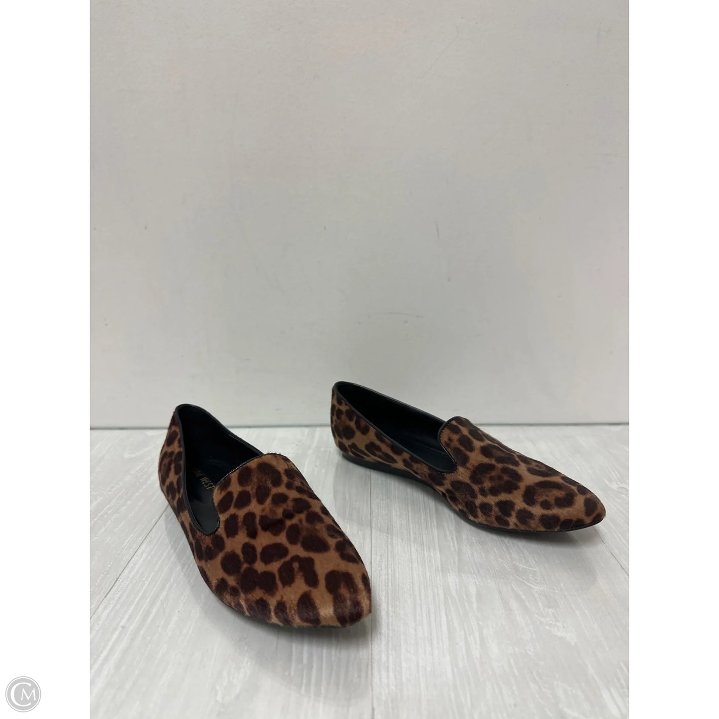 Shoes Flats By Nine West In Animal Print, Size: 8