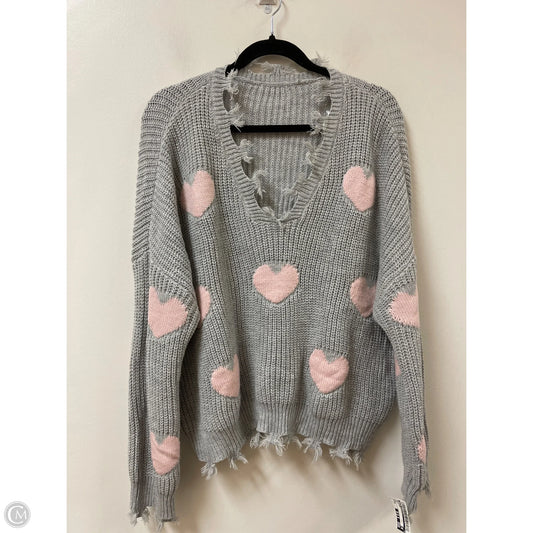 Sweater By No Boundaries In Grey, Size: Xl