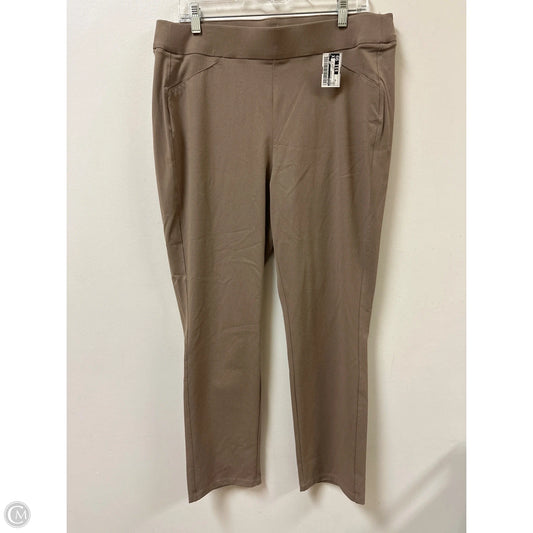 Pants Leggings By Chicos In Tan, Size: 12