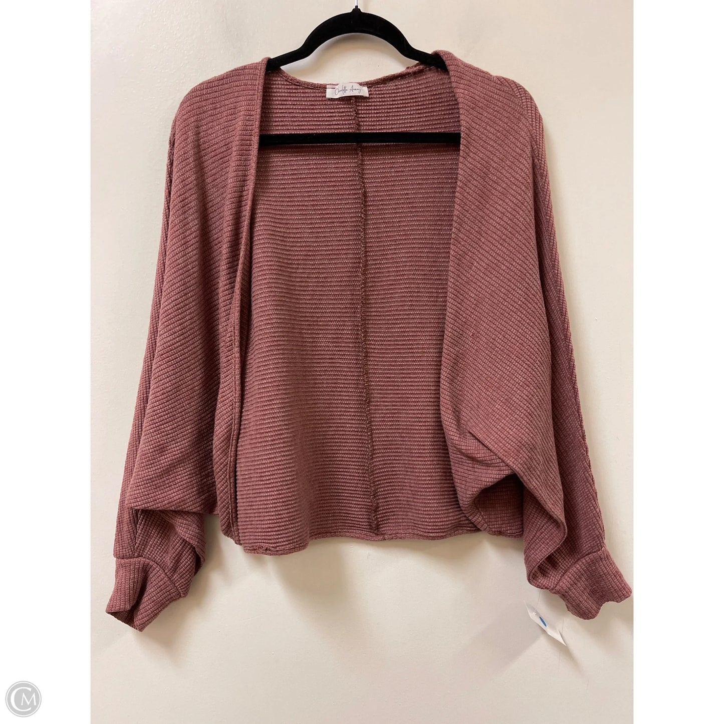 Sweater Cardigan By Charlotte Avery In Red, Size: M