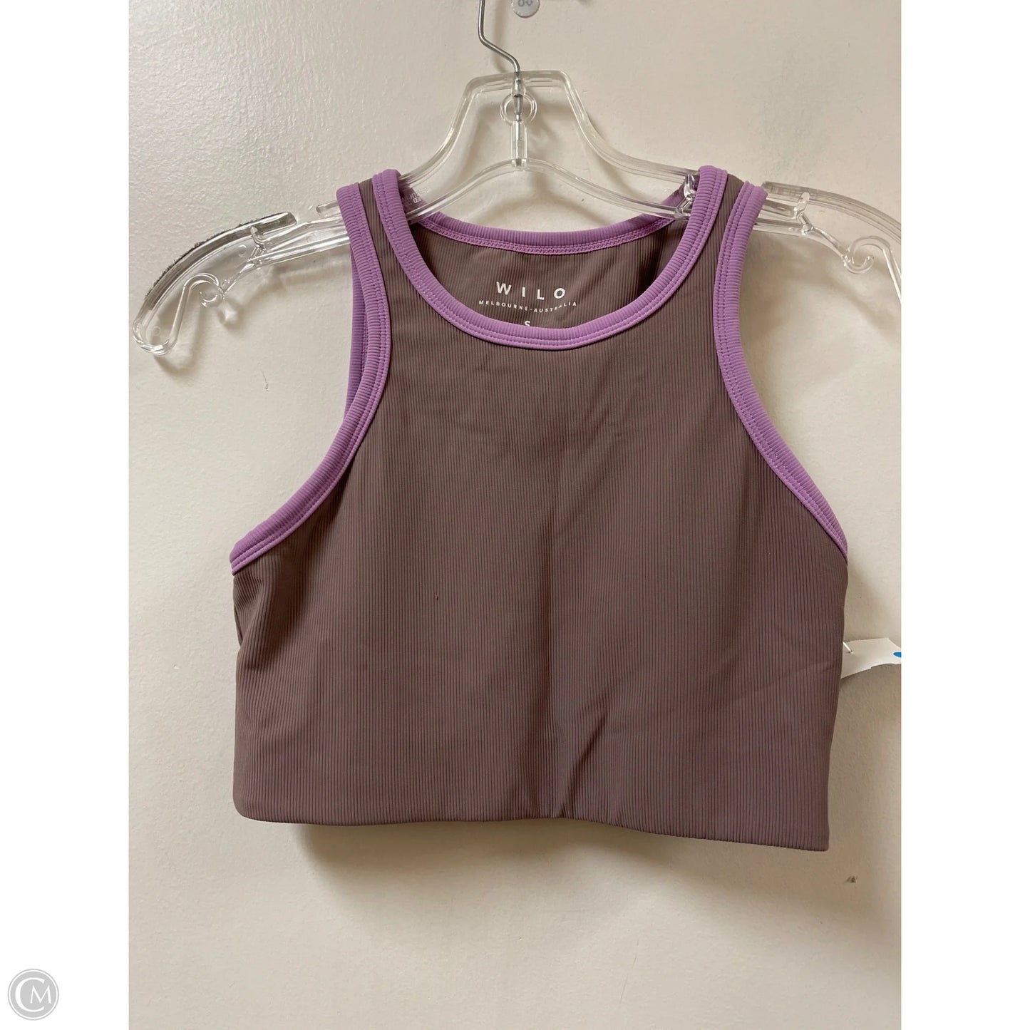 Athletic Bra By Wilo In Brown, Size: S
