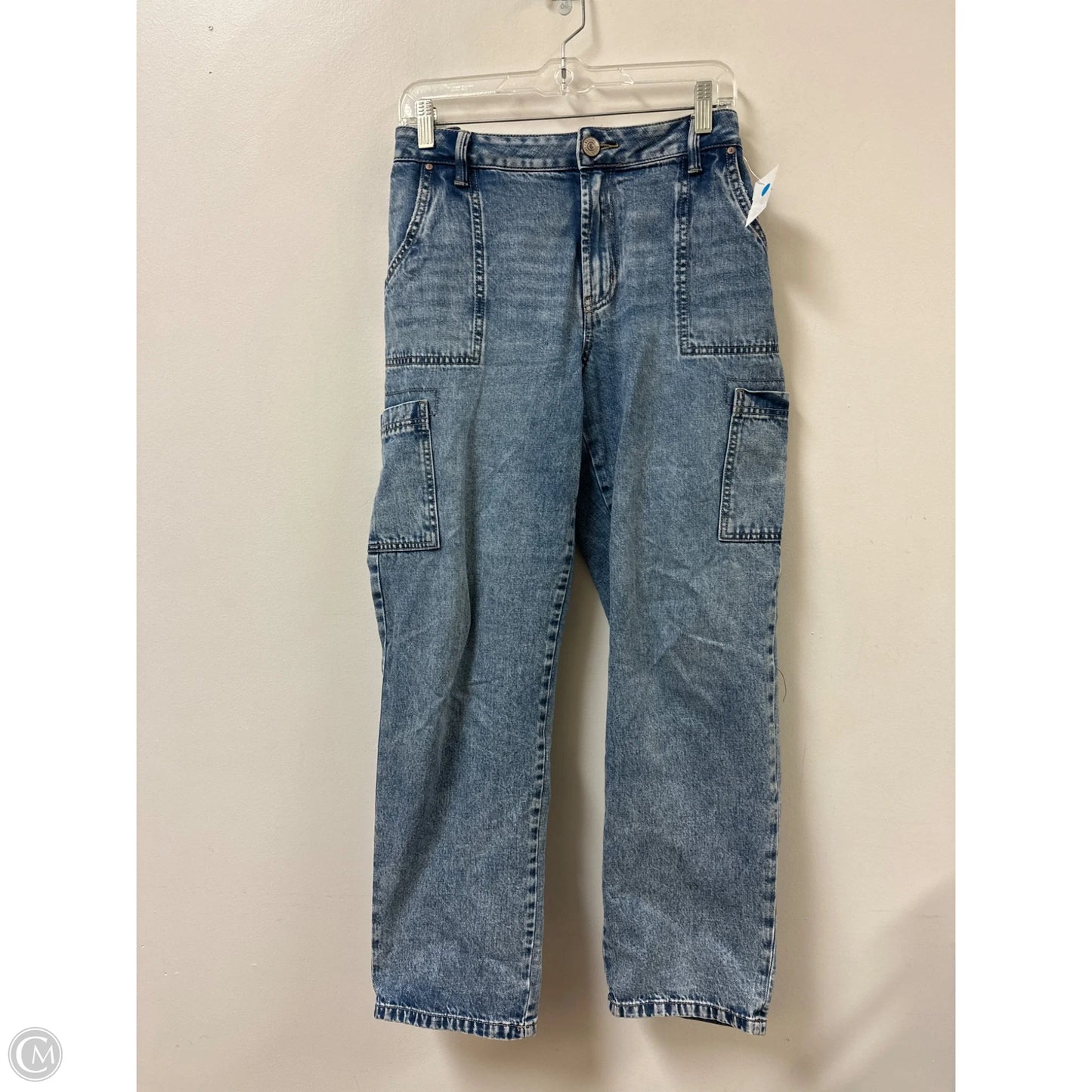 Jeans Skinny By Natural Reflections In Blue Denim, Size: 12