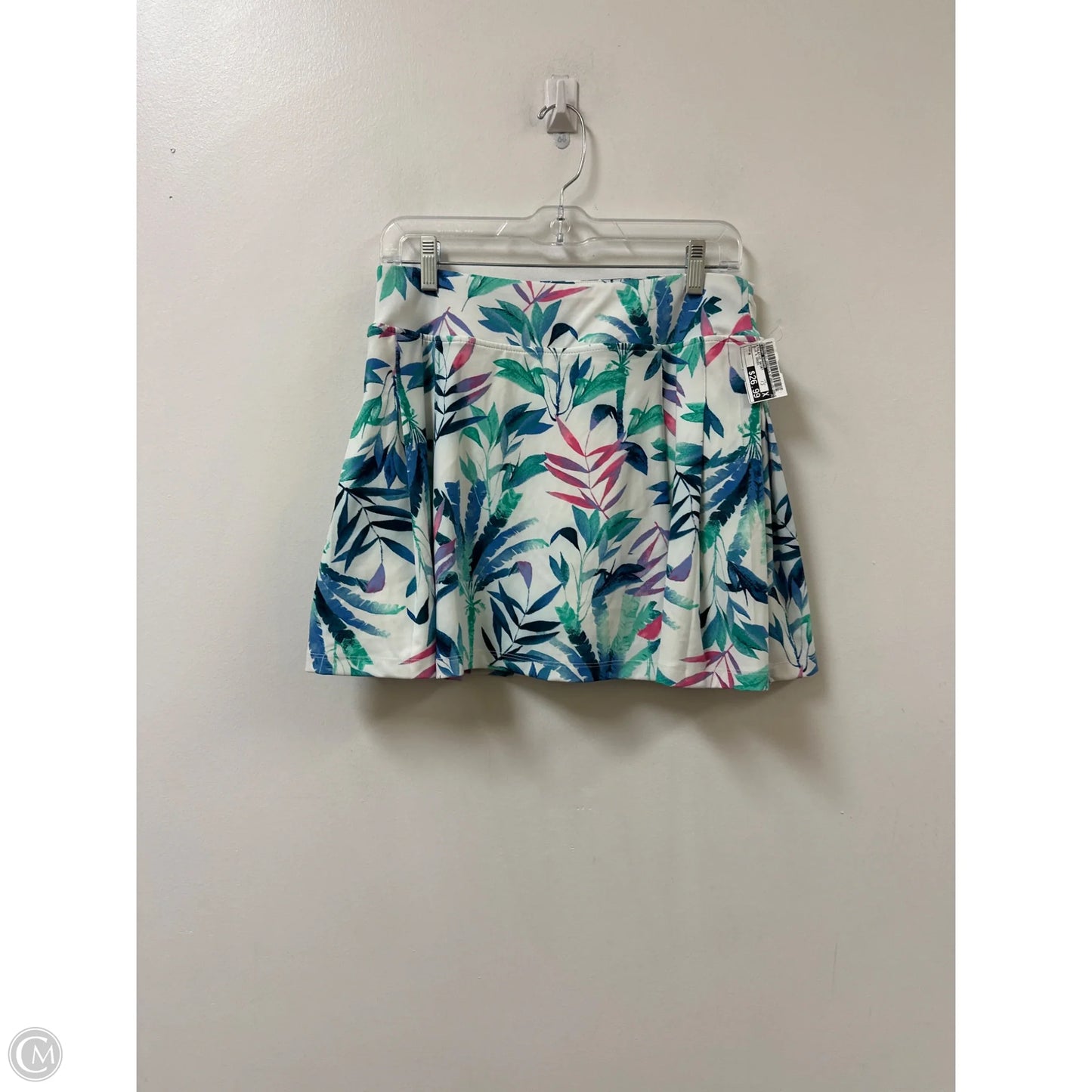 Athletic Skirt By Tommy Bahama In Blue & Green, Size: M
